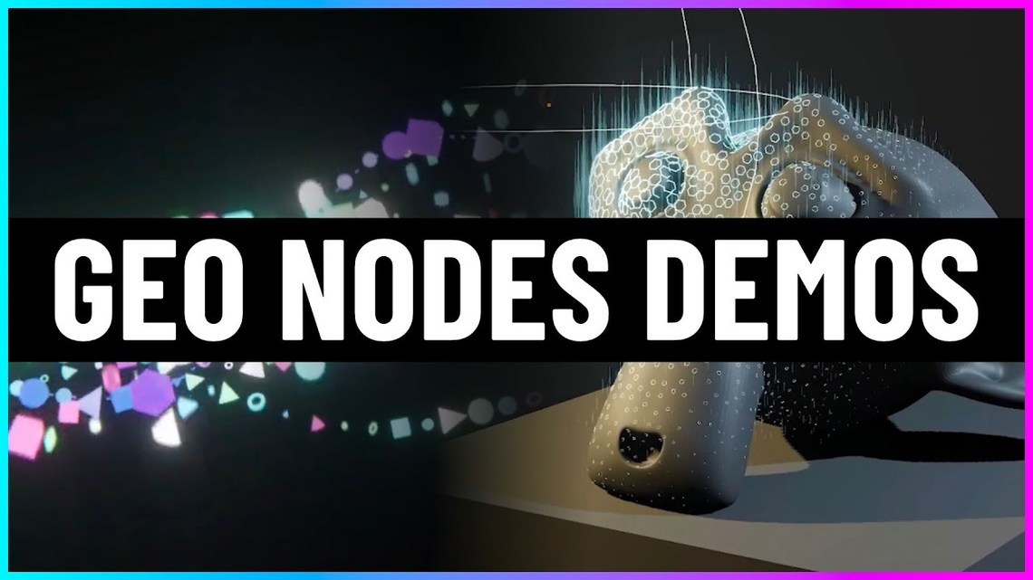 Blender惊人的几何节点演示!(链接) Blender惊人的几何节点演示!(链接)